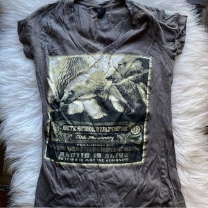 Obey Size XS Gray Tee